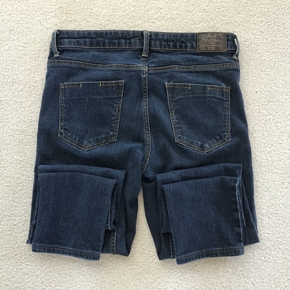 ZARA DENIM BLUE JEANS SIZE 6 SLIM - Picture 2 of 7